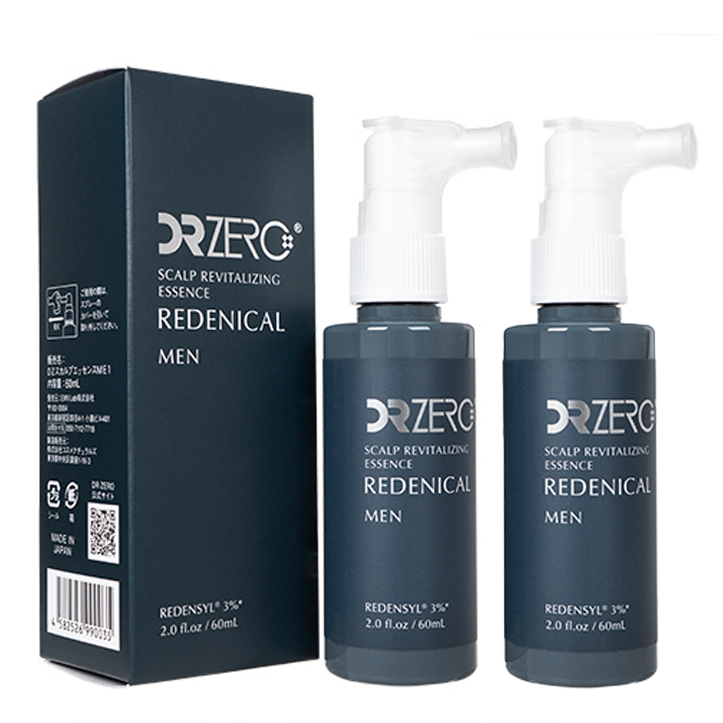 ドクターゼロ リデニカル ヘア&スカルプシャンプー(男性用) 400ml 2本