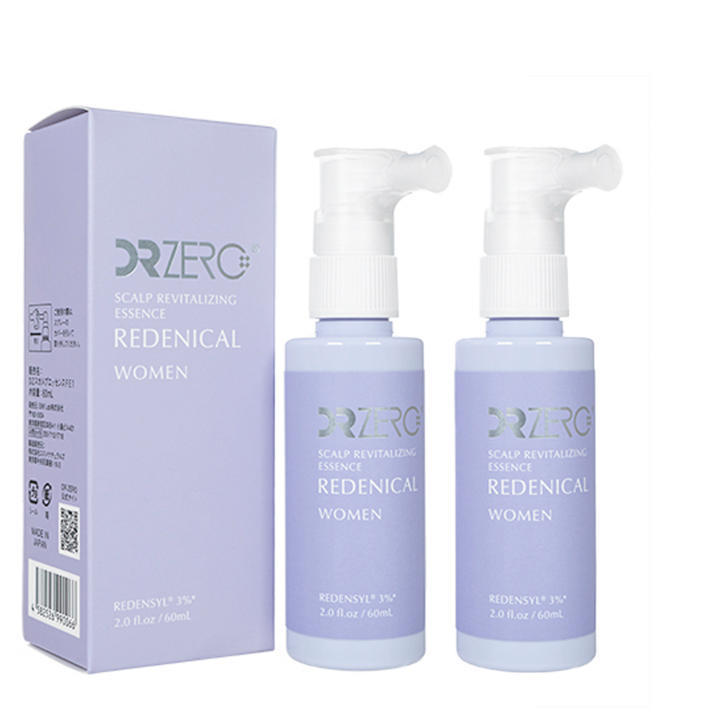 ドクターゼロ リデニカル スカルプリバイタライジングエッセンス(女性用) 60ml 2本