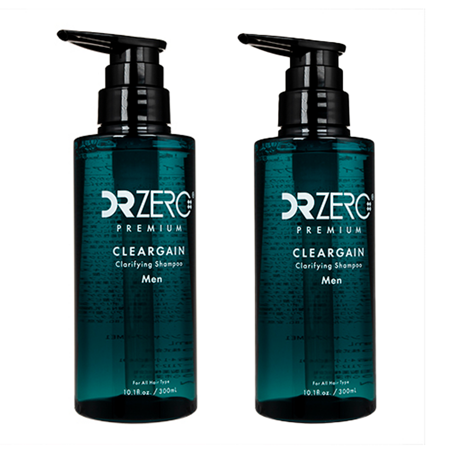 ドクターゼロ クリアゲイン クラリファイングシャンプー (男性用) 300ml 2本