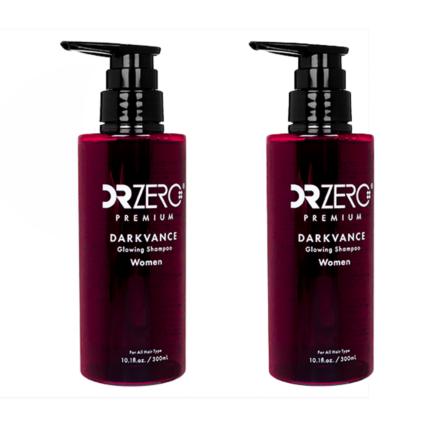 ドクターゼロ ダークヴァンス グローイングシャンプー (女性用) 300ml 2本