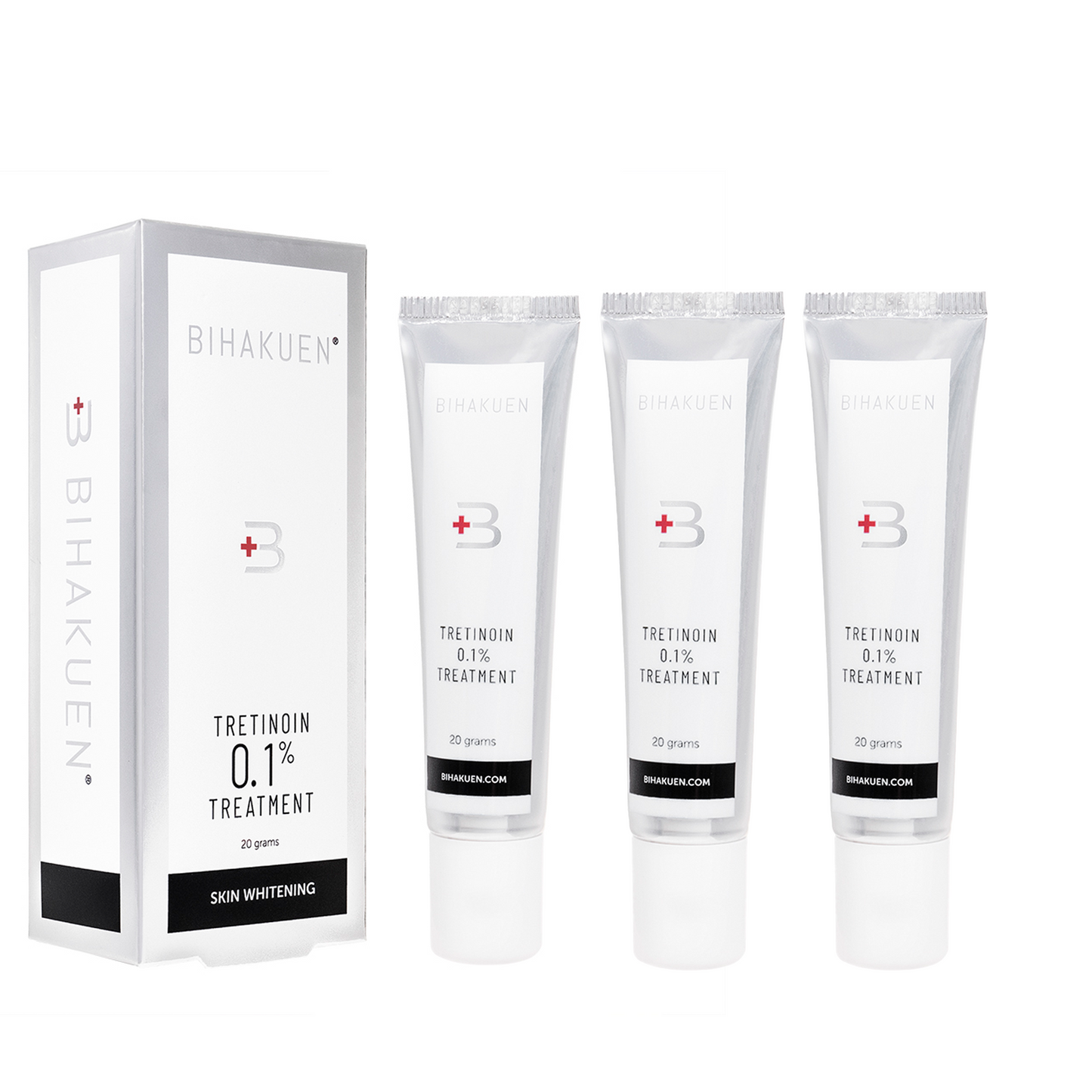 BIHAKUEN トレチノイン 0.1% 20g 3本