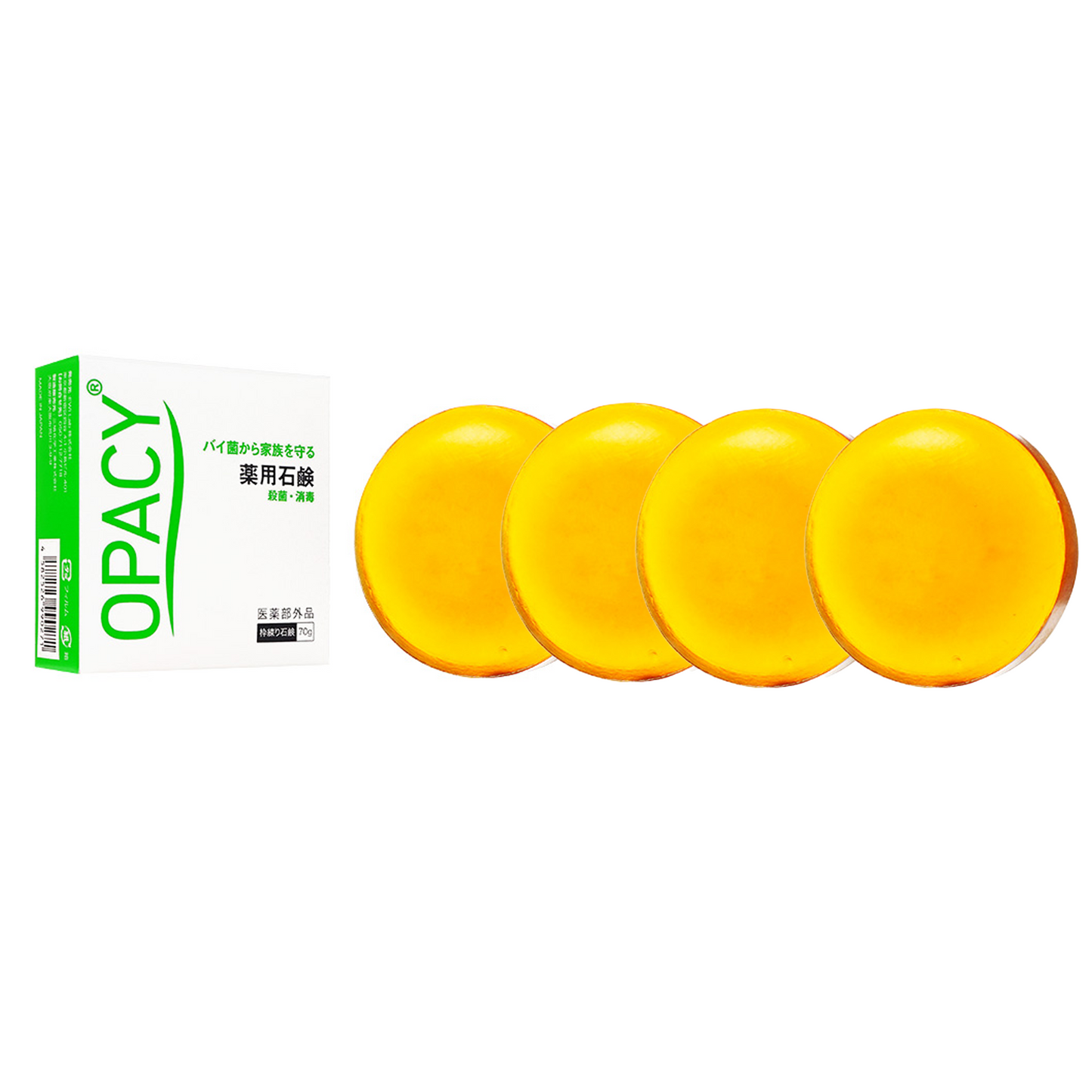 オパシー 薬用石鹸 70g 4個