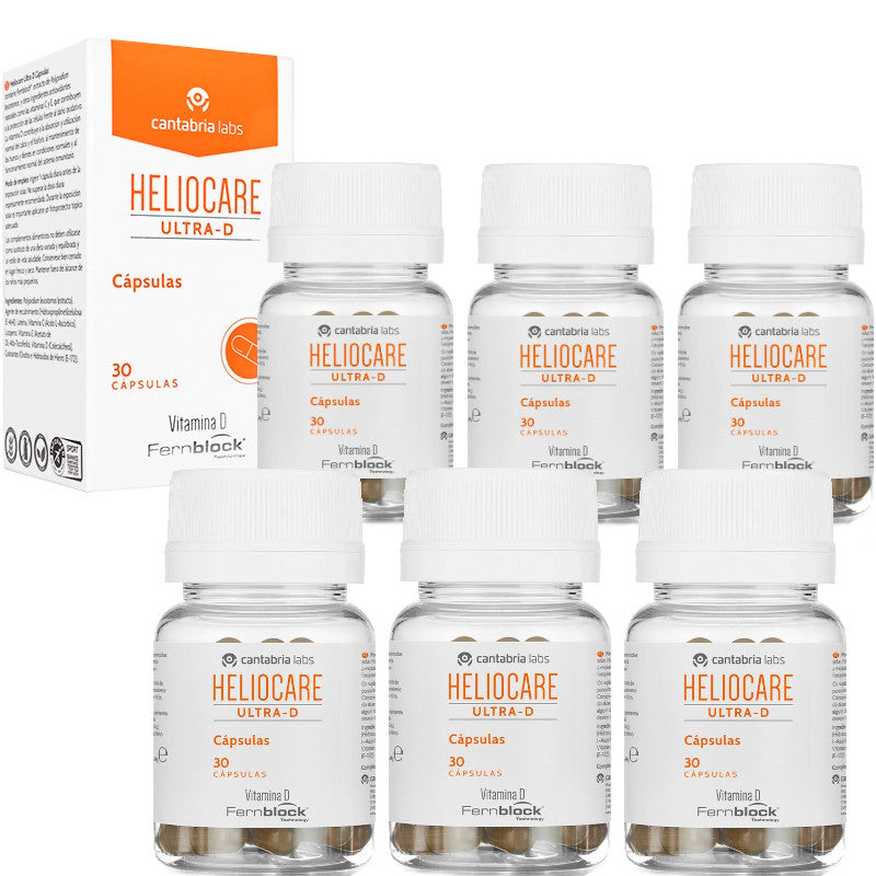 Heliocare ウルトラ D 30錠 6本 日焼け止め カプセル サプリメント