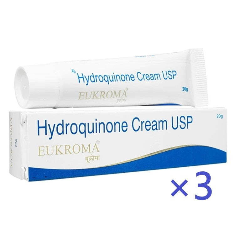 Eukroma ユークロマ ハイドロキノン4% クリーム 3本