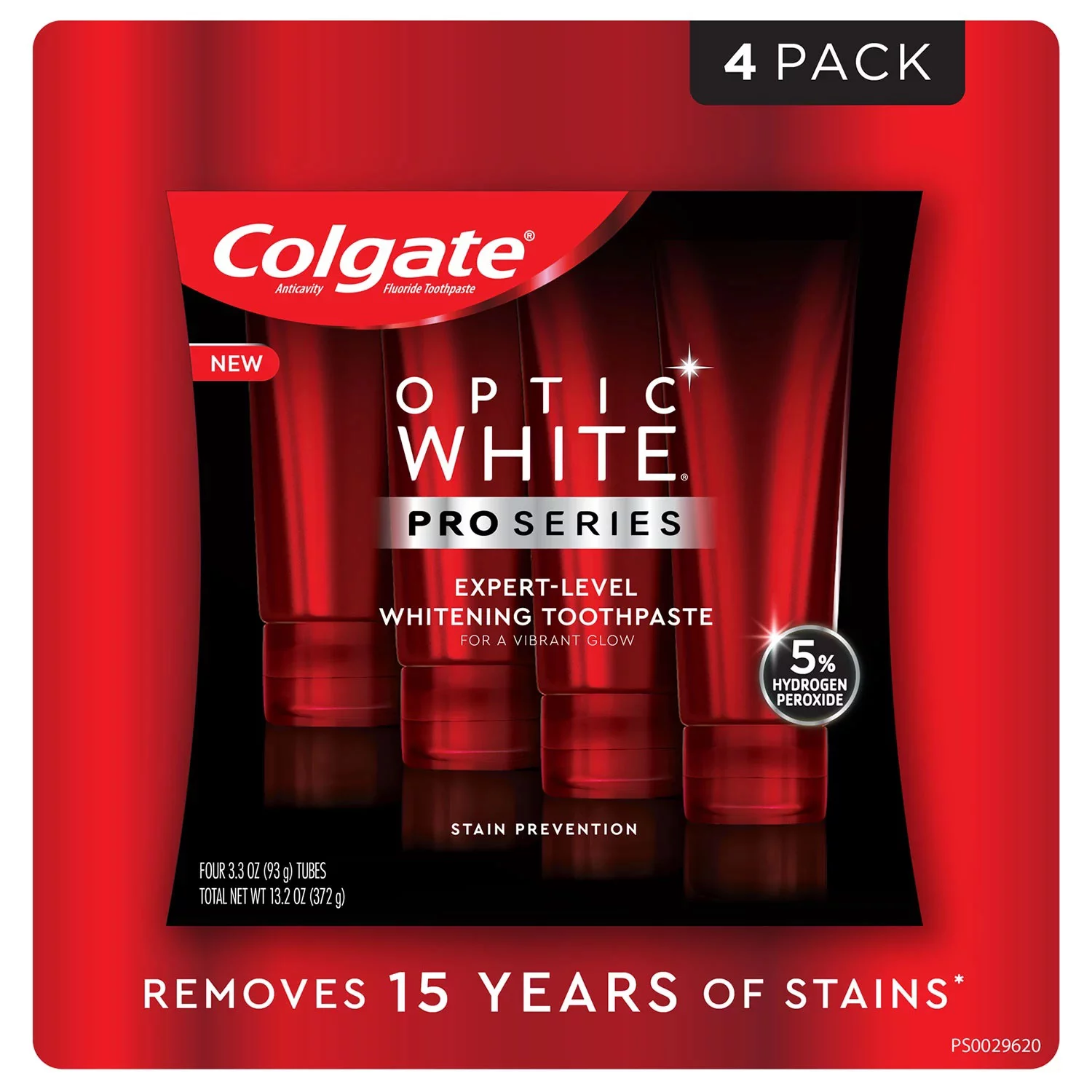 Colgate PRO 過酸化水素5% ホワイトニング 歯磨き粉 4本セット 大容量