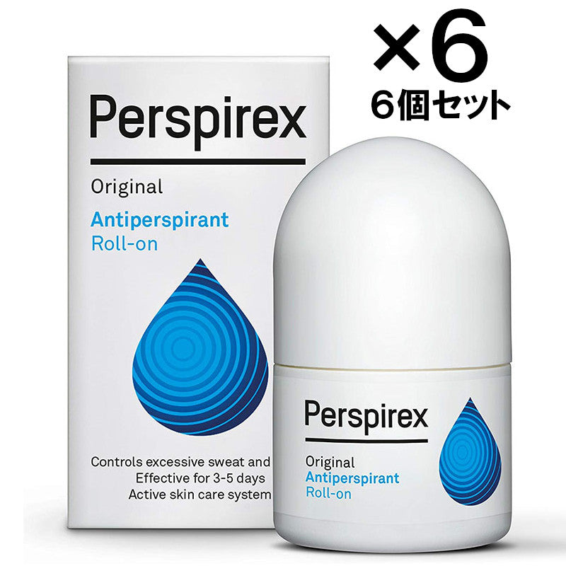 Perspirex パースピレックス オリジナル 20ml ロールオン 6本