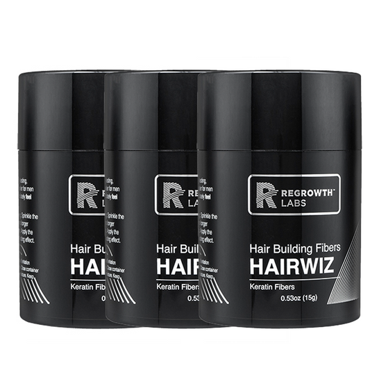 リグロースラボ ヘアウィズ ヘアビルディングファイバー (ダークブラウン) 15g 3本