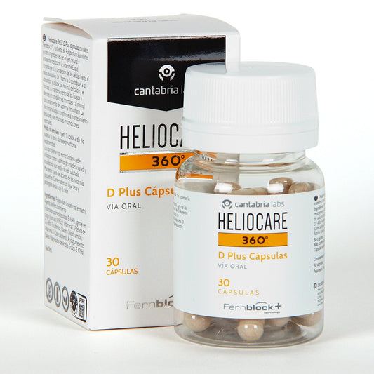 Heliocare ヘリオケア 360 Dプラス 30錠 1本 日焼け止め カプセル サプリメント