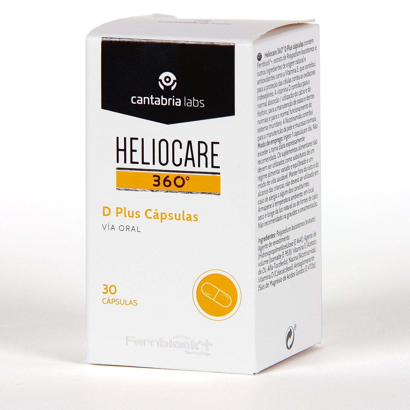 Heliocare ヘリオケア 360 Dプラス 30錠 1本 日焼け止め カプセル サプリメント